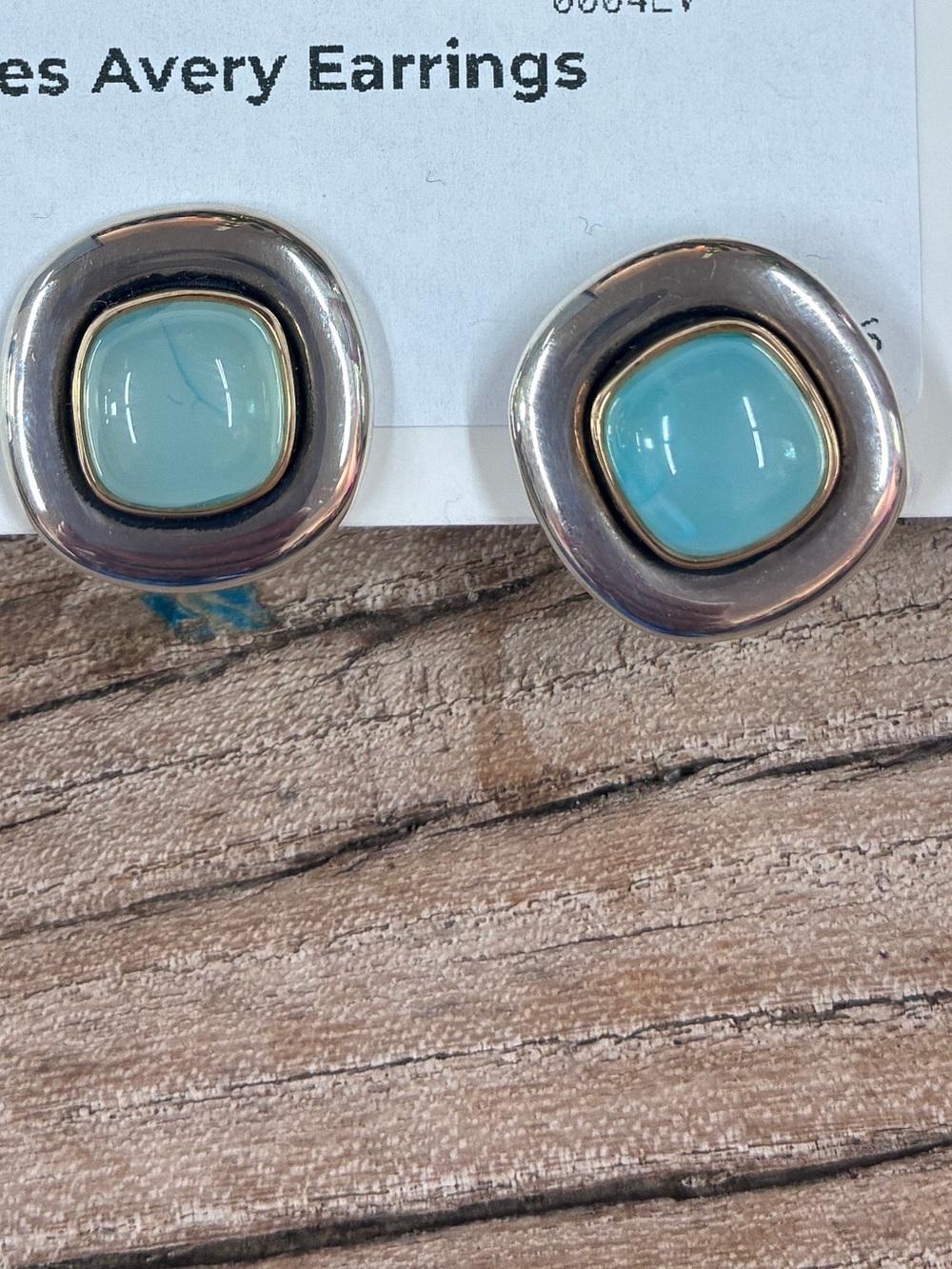 James Avery Sterling Silver 14k gold Dome Stud Earrings